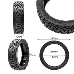 Neumático tubeless 70/60-7,5 EWHEEL RHINOTRACK Con gel antipinchazos 2