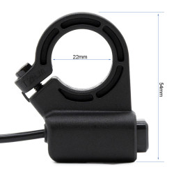 Botonera single dual - 1,5m - conector SM 2