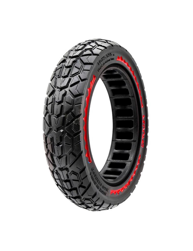 Rueda maciza ultraligera offroad 10x2,125-6,5/B44 - roja [Nedong]