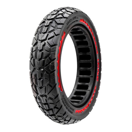Rueda maciza ultraligera offroad 10x2,125-6,5/B44 - roja [Nedong]