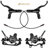 Kit de freno hidráulico negro CR-3 Delantero L trasero R [Zoom]