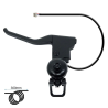 Maneta de freno con hall, tensor y timbre L para Ninebot F y D - Conector JST ZH