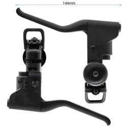 Maneta de freno con hall, tensor y timbre L para Ninebot F y D - Conector JST ZH 2