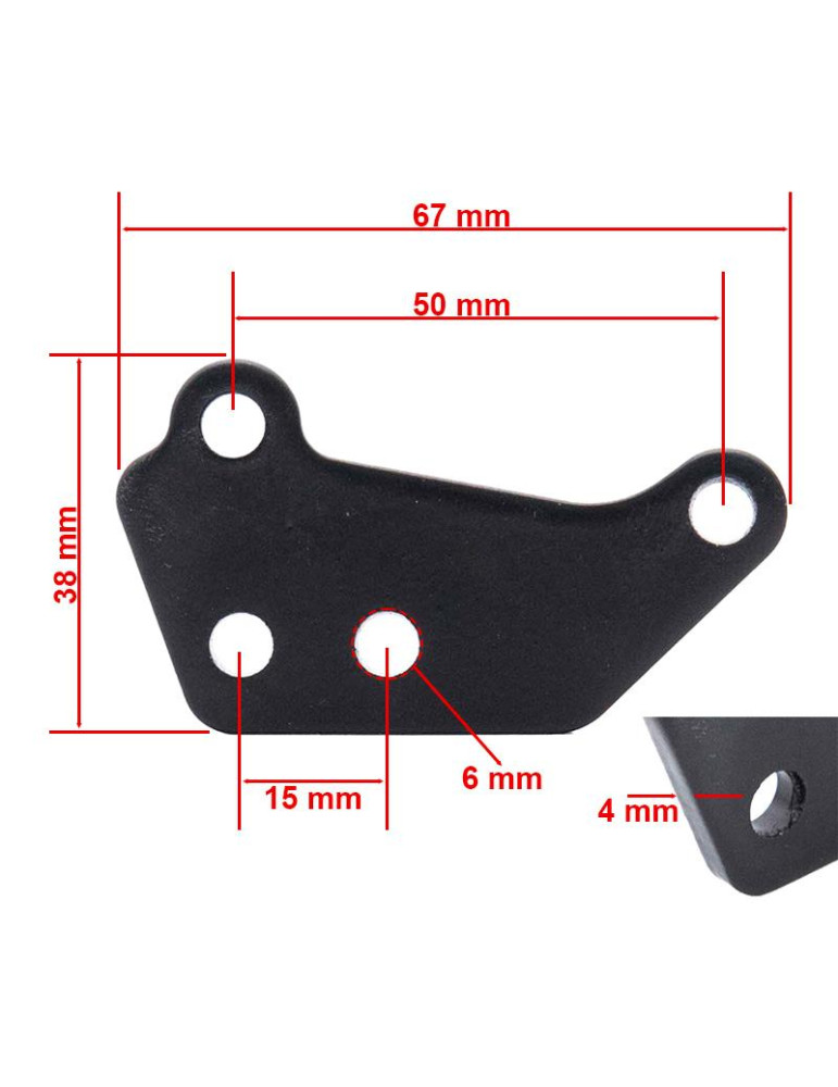 Soporte pinza de freno Kugoo M4