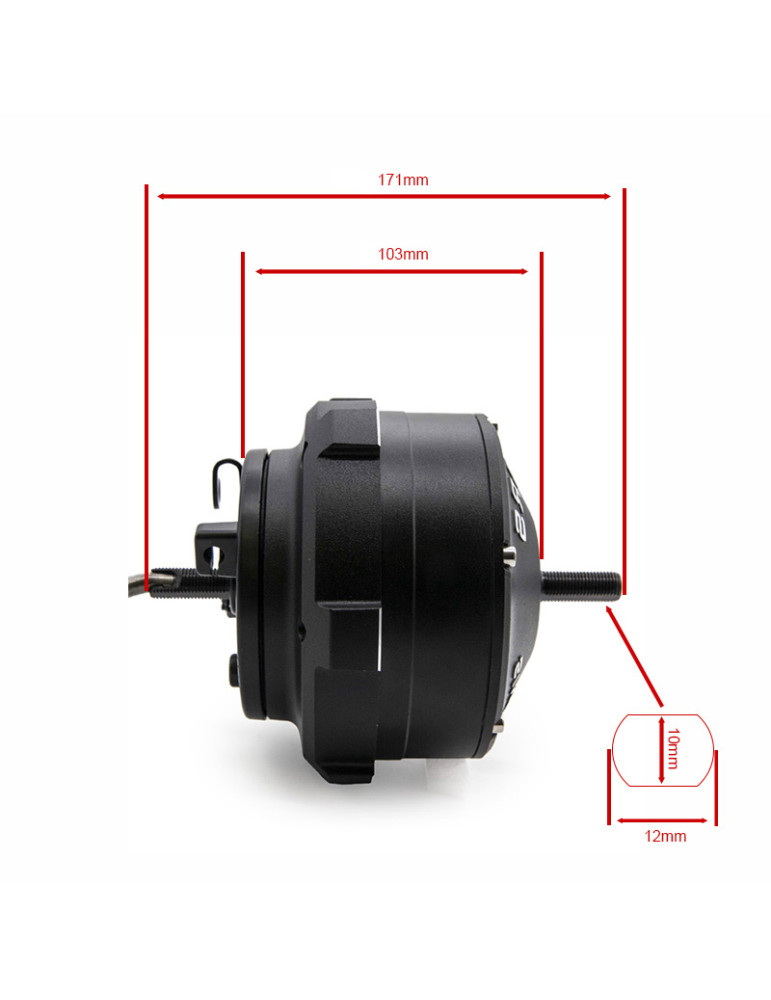 Motor 52V 735W 6,1/B34 para Dualtron Mini [Minimotors]