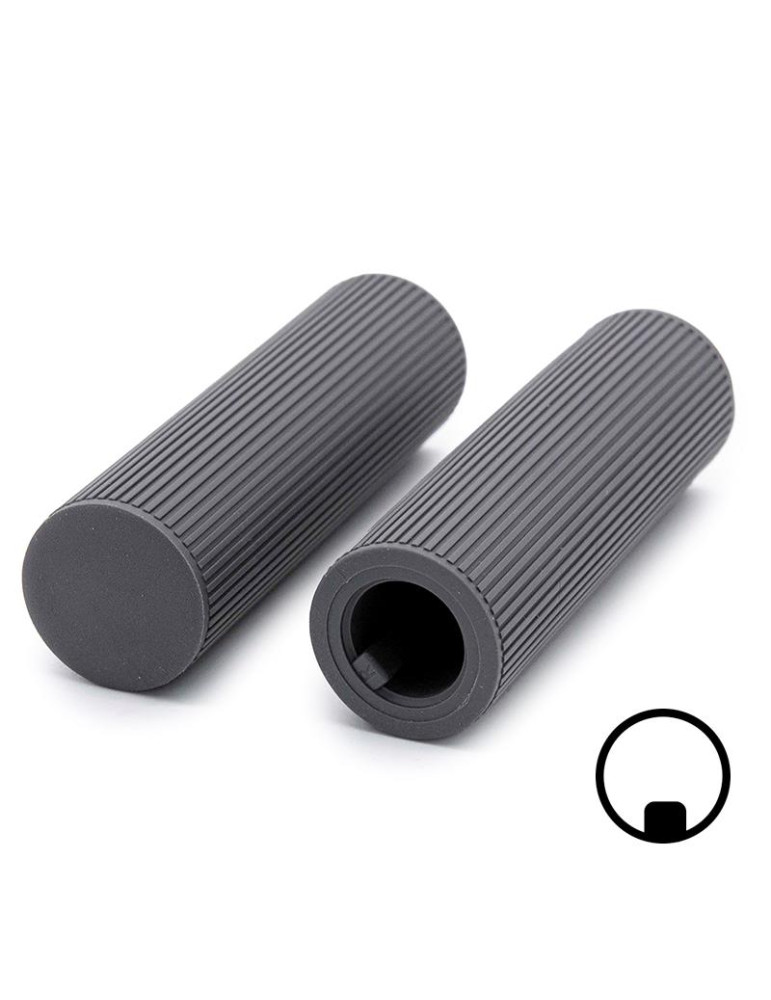 Puños de silicona grises para Xiaomi MI4 - 2 uds
