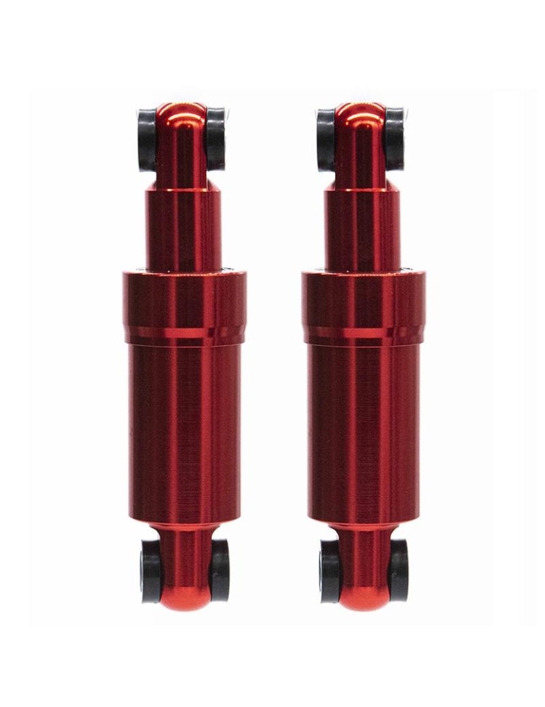 Amortiguador trasero rojo 120mm - 2 uds