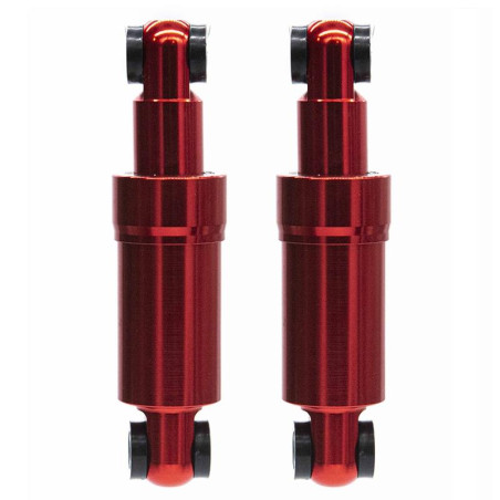 Amortiguador trasero rojo 120mm - 2 uds