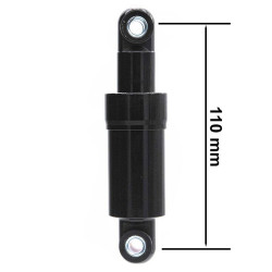 Amortiguador trasero negro 110mm - 2 uds 2
