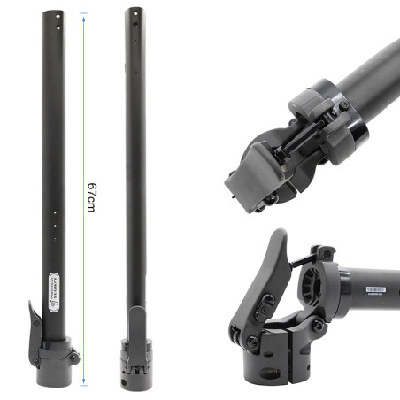 Mástil negro Ninebot Max G2 [Ninebot]