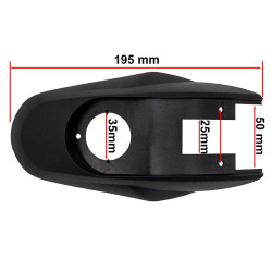 Guardabarros delantero para kukirin G2 pro 2