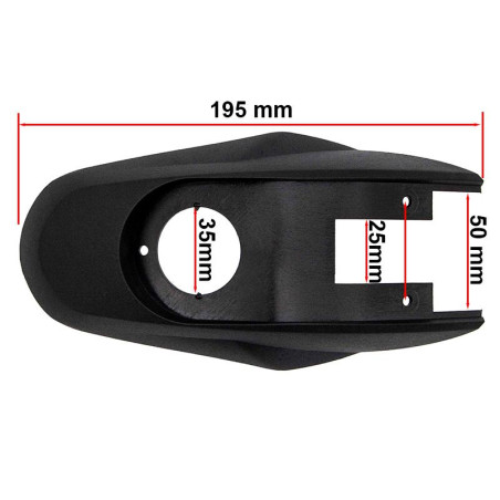 Guardabarros delantero para kukirin G2 pro