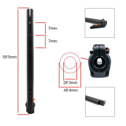 Mástil para kukirin G2 pro 2