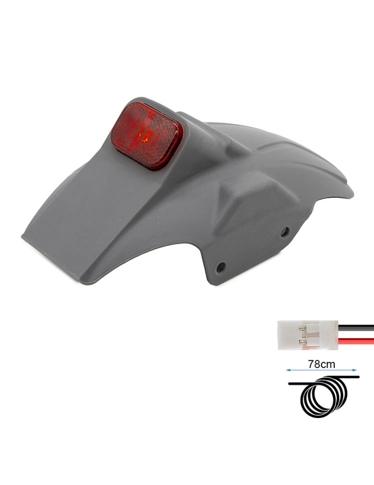 SMG RW EVO Guardabarros trasera con luz y soporte