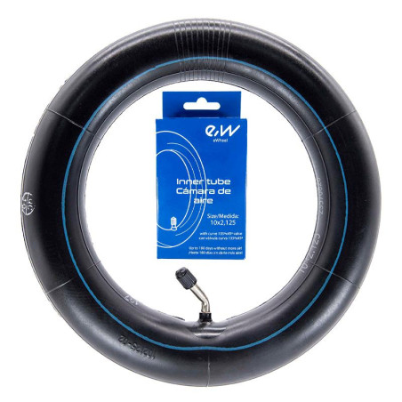 Cámara aire 10x2,125 VC 135x45º [Ewheel]