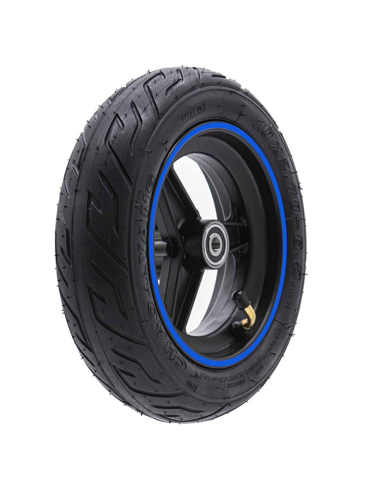 Llanta de 6,5" y bisel 47mm azul para Smartgyro Speedway & Rockway