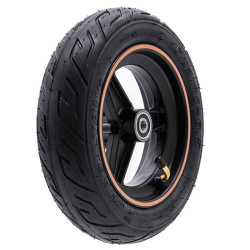 Llanta de 6,5" y bisel 47mm marrón para Smartgyro Speedway & Rockway