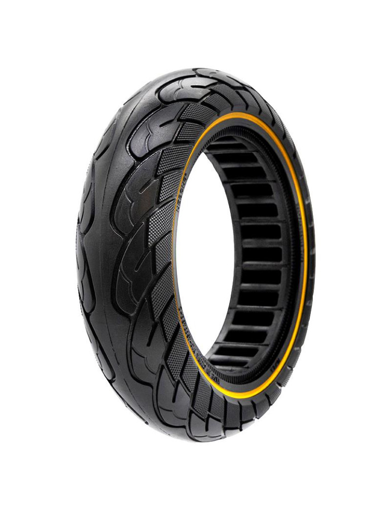 Rueda maciza ultraligera 10x2,5-6,5/B44 línea amarilla [Nedong]