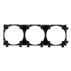 Soporte baterías 21700 1x3 - 10 uds 2