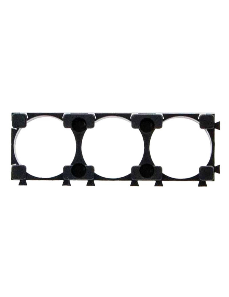 Soporte baterías 21700 1x3 - 10 uds