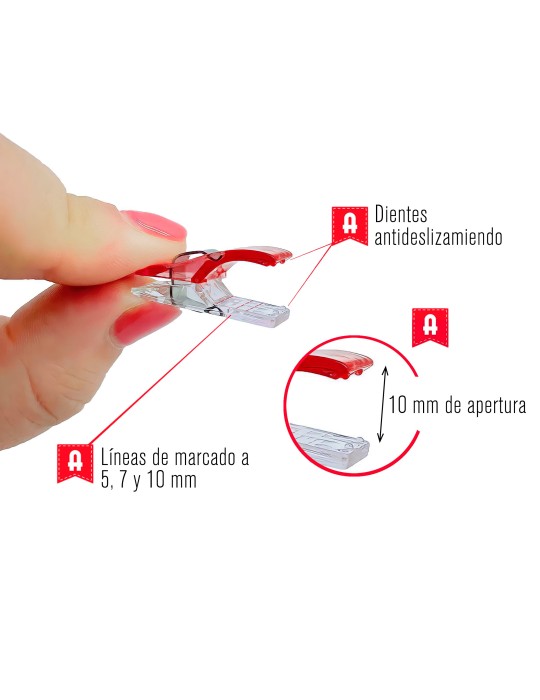 SET 12 PINZAS PEQUEÑAS DE COLORES