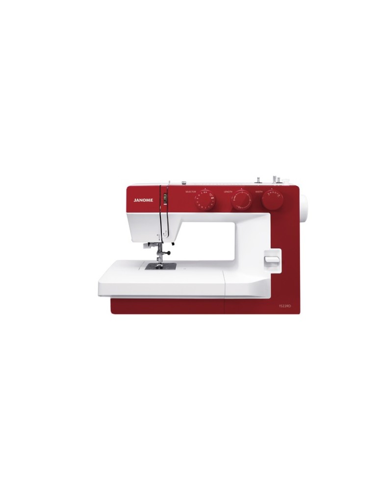 Máquina de Coser Janome 1522RD roja