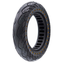 Rueda maciza ultraligera 10x2,5-6,1/B34 - puntos amarillos