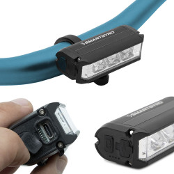 SMG Luz LED delantero recargable USB-C PRO HD 2