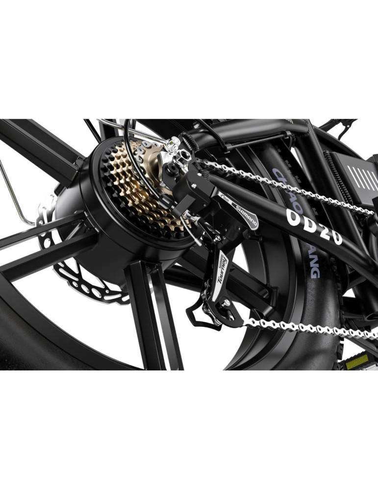 Flux Black Urban Zwheel Bicicleta Eléctrica