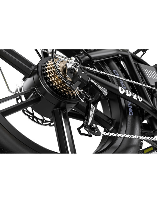 Flux Black Urban Zwheel Bicicleta Eléctrica