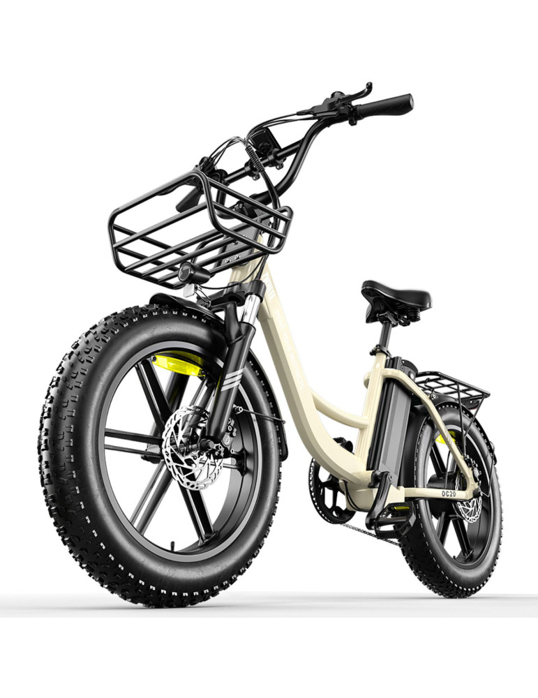 Pioneer White Urban Zwheel Bicicleta Eléctrica