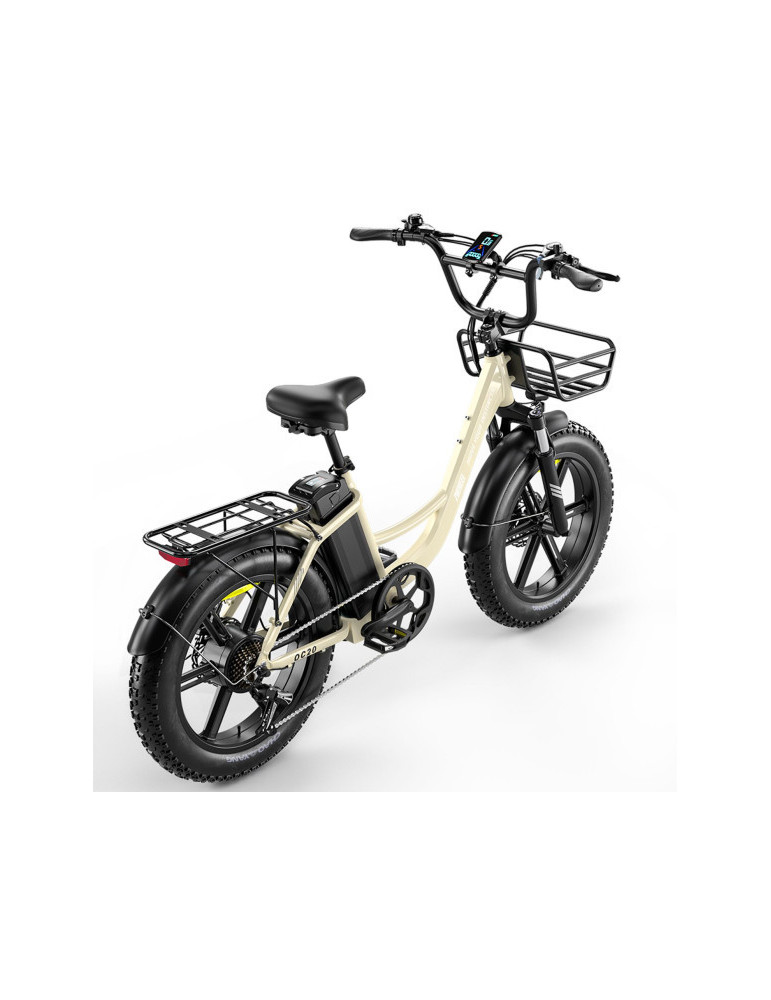 Pioneer White Urban Zwheel Bicicleta Eléctrica