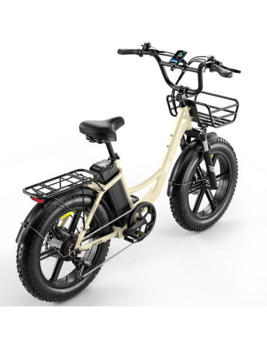 Pioneer White Urban Zwheel Bicicleta Eléctrica