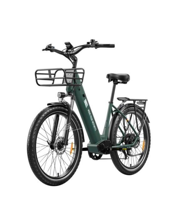 Realm Forest Green Urban Zwheel Bicicleta Eléctrica