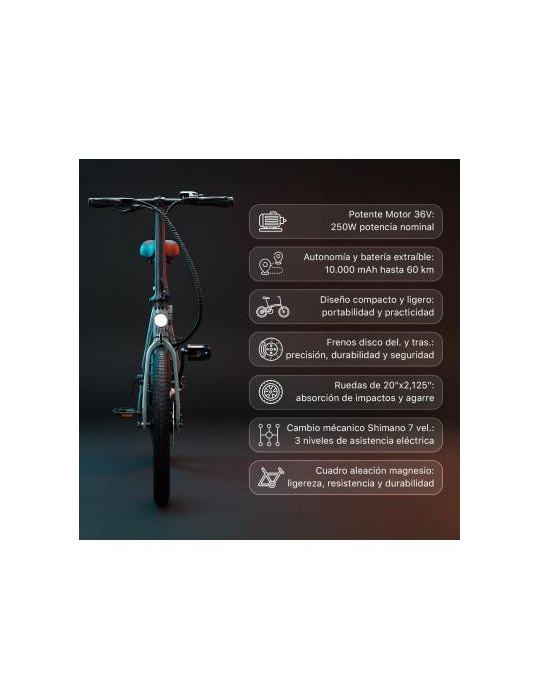 Nimbus Smartgyro Ebike Bicicleta Eléctrica