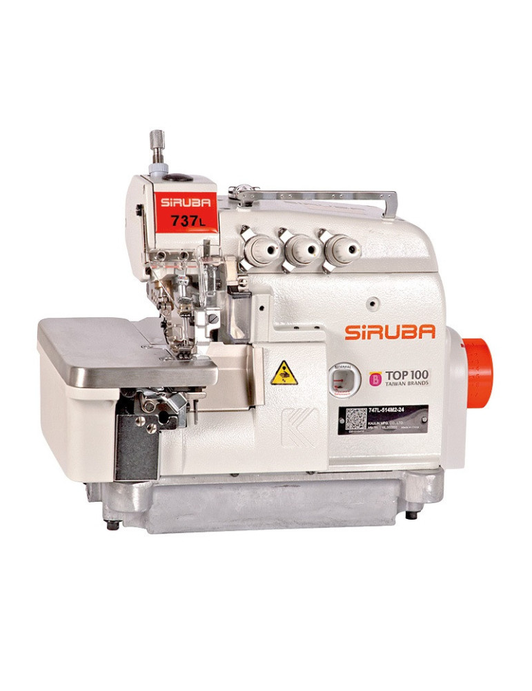Máquina de Coser Industrial Overlock SIRUBA 737L-504M-2  REPULGO