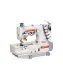 Máquina de Coser Industrial Recubridora SIRUBA F007K 3 agujas 5 hilos