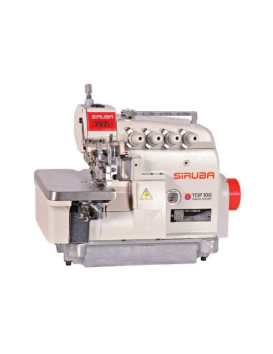 Máquina de Coser Industrial Overlock SIRUBA 757L-516M 2 agujas 5 hilos