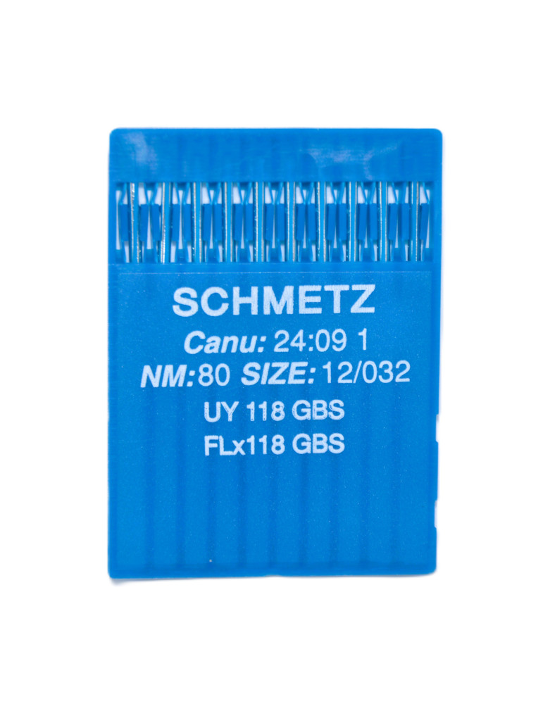 Agujas Schmetz UY 118 GBS 80
