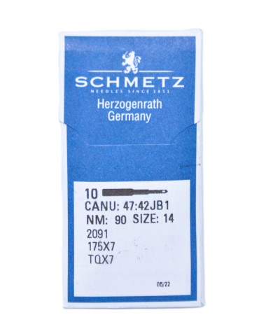 Agujas Schmetz 175x7 90