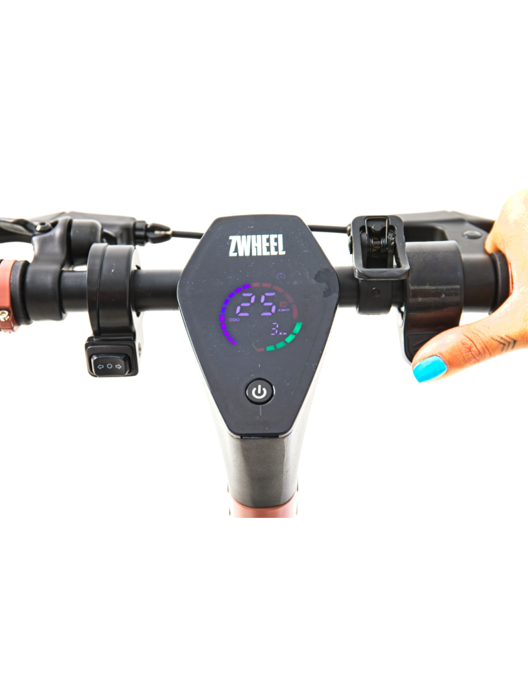 Patinete Eléctrico Homologado DGT ZFox max roasted coffee