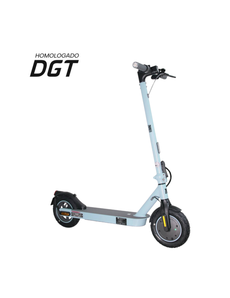 Patinete Eléctrico Homologado DGT ZFox Plus Blue Lagoon