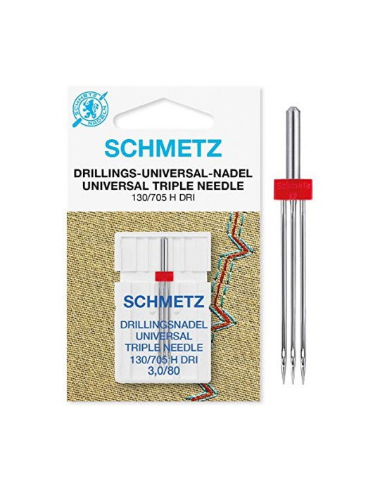Aguja Schmetz Universal Triple 130/705 H DRI