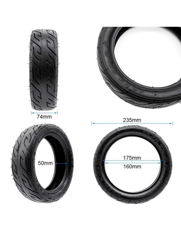 Neumático Tubeless 10x2,7-6,5