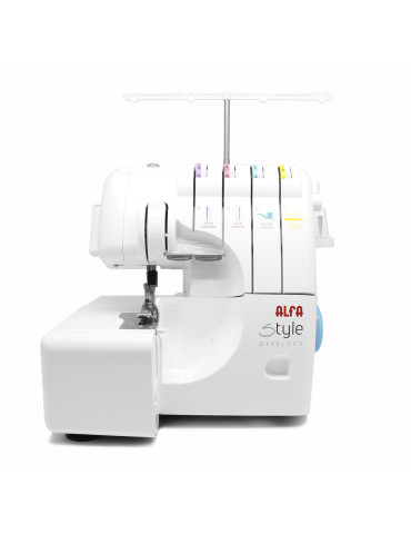 Maquina de Coser Domestica Alfa Style Overlock 8708