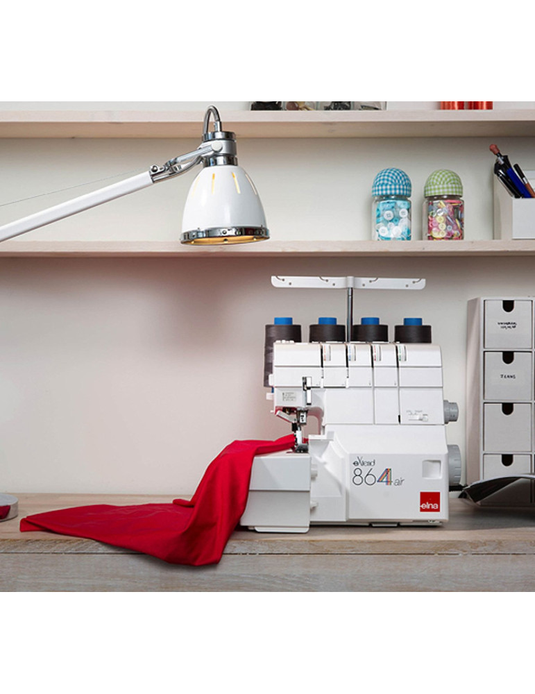 Máquina de Coser Domestica Elna 864 Air Overlock