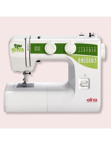 Máquina de Coser Domestica Elna Sew Green