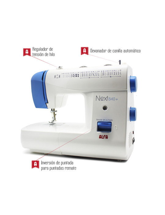 Máquina de Coser Alfa Next 840+