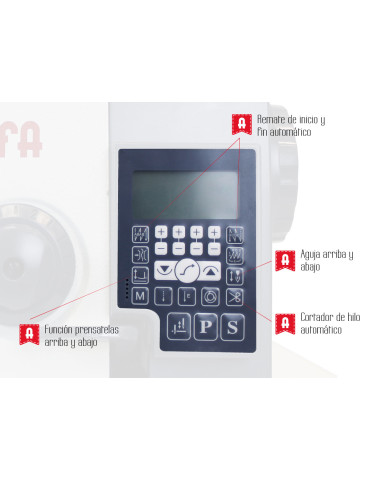 Máquina de Coser Alfa Industrial A6880 2