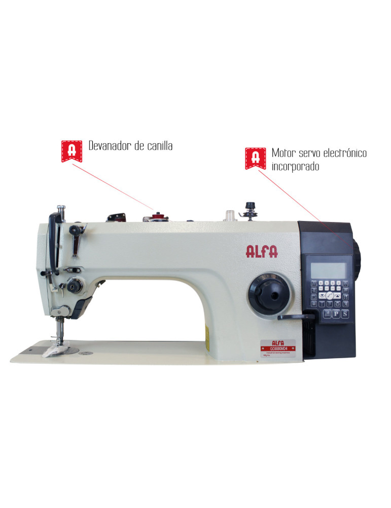 Máquina de Coser Alfa Industrial A6880